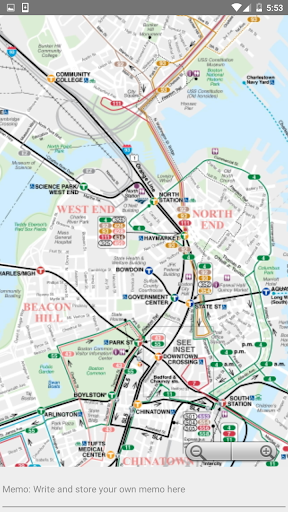BOSTON BUS SYSTEM MAP MBTA