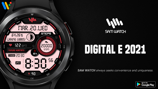 Android application SamWatch Digital E 2021 screenshort