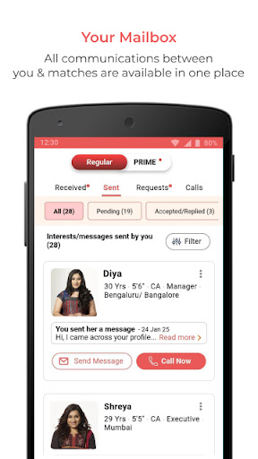 Bhandari Matrimony- Shaadi App Screenshot 2 - AppWisp.com