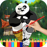 Kung Fu Kid Coloring for Panda icon