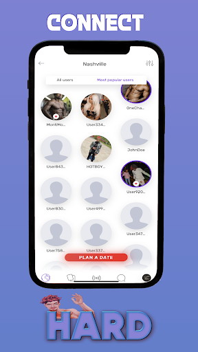 HARD Social - Gay Chat & Date Screen 2