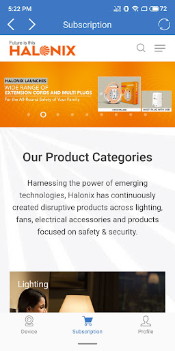 Halonix SecurCAM Screen 3