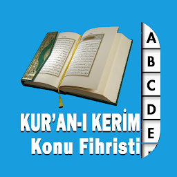 ଆଇକନର ଛବି Kur'an-ı Kerim Konu Fihristi