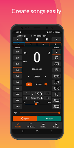 Stage Metronome - perfect time 4.0.3 screenshots 1