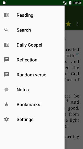 Android application Holy Bible NIV version screenshort