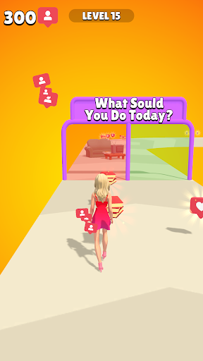 Android application Filter Run 3D screenshort