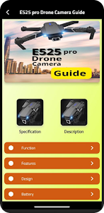 E525 Drone Camera Guide