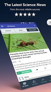 Science News & Discoveries Screenshot