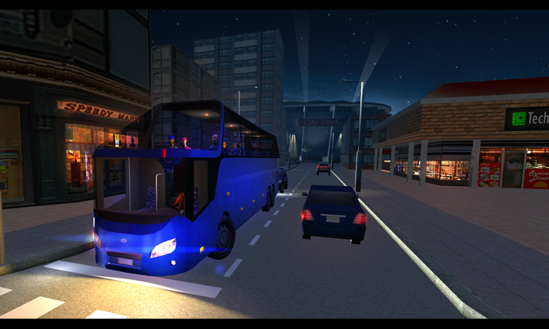Android application City Bus Simulator 2016 screenshort