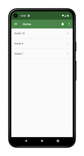 Android application Past Papers ZM screenshort