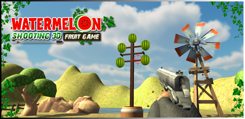 Арбуз стрельба: 3D фрукты игра