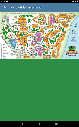 Screenshot of Hickory Hills Campground