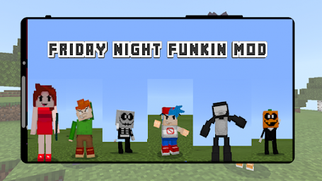 Mod Friday Night Funkin For Minecraft PE - FNF MOD