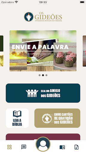 Android application Gideões screenshort