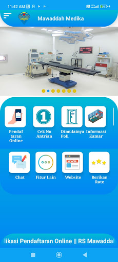 Android application Mawaddah Medika screenshort