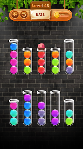 Woody Ball Sort - Color Puzzle Screen 2