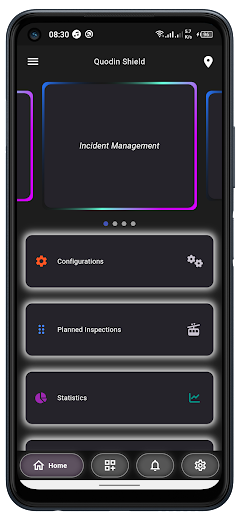 Android application Quodin Shield screenshort