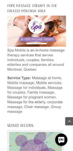 Spa Mobile In-Home Massage Screen 3