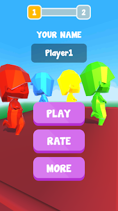 Parkour Run Race - Screenshot 1