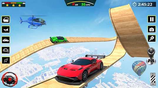 Monster Truck Stunt Car Games