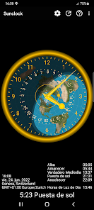 Screenshot 8 Sunclock: Sol, Luna y más android