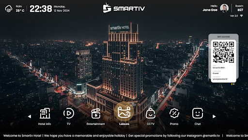 Smartiv Hospitality Launcher