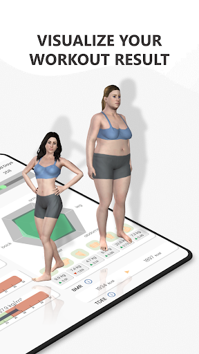Screenshot of Genie Fit: Home Workout, Fitne