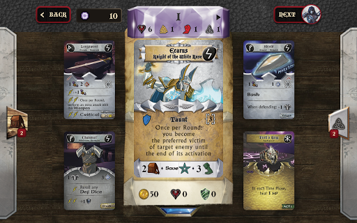 Android application Sword & Sorcery Companion App screenshort