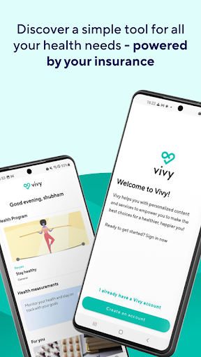 Android application Vivy screenshort