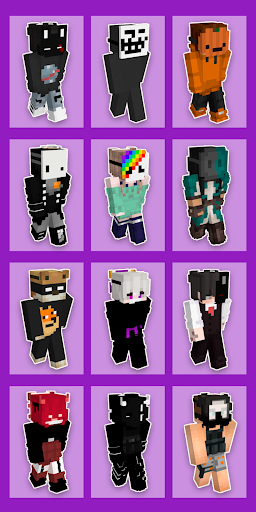 Masked skins for minecraft Screen 3
