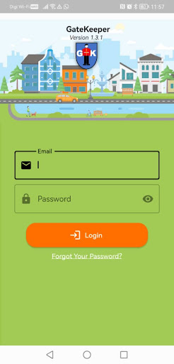 Android application My GateKeeper screenshort