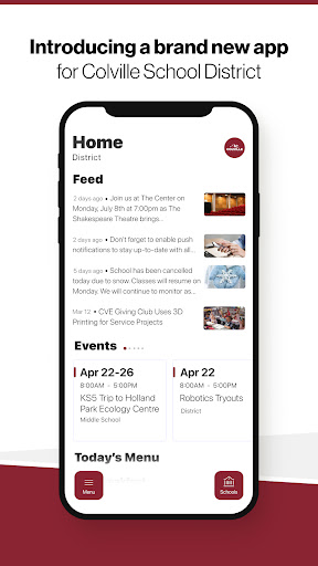 Android application Colville School District 115 screenshort