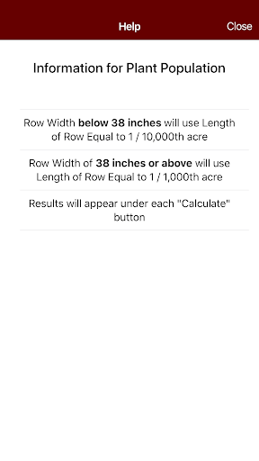 MSUES Row Crop Calc Screen 3
