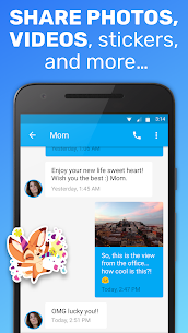 Text Me MOD APK v3.33.8 (Unlocked/Credits) free for android 3