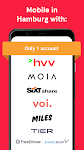 screenshot of hvv switch - Mobility for you.