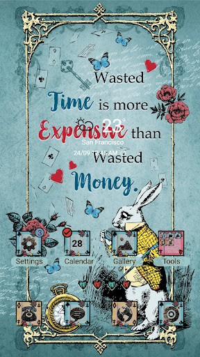 Android application Do not Wasted Time - Wallpaper screenshort