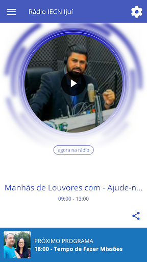 Android application Rádio IECN Ijuí screenshort