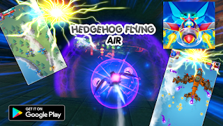 Super Hedgehog Flying - Screenshot 2