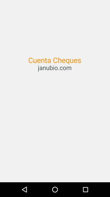 Cuenta Cheques - 1.2 - (Android)