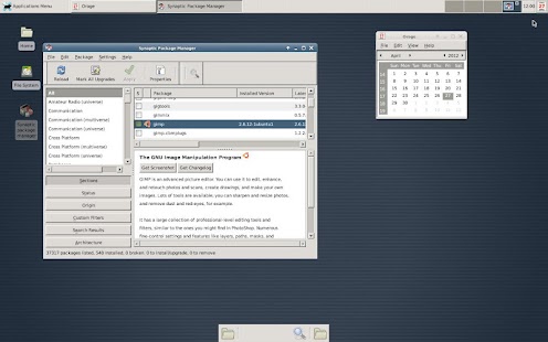 Debian noroot Screenshot