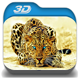 3D tiger wallpaper icon