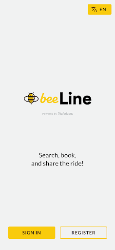 Android application BeeLine by Yolobus screenshort