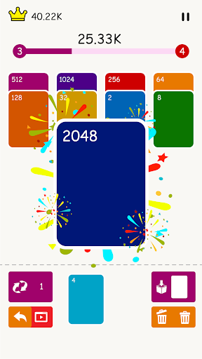 2048 : Solitaire Merge Card 1