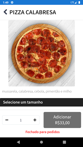 Lui Gourmet Screen 2