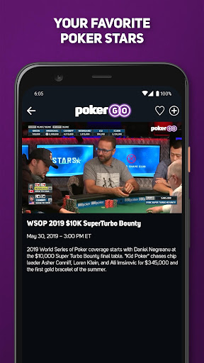 PokerGO: Stream Poker TV 39.0236 screenshots 2