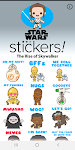 screenshot of The Rise of Skywalker Stickers