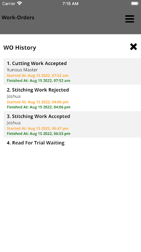 EasyTailorApp.com Screen 3