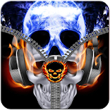 Zipper Skull Lock icon