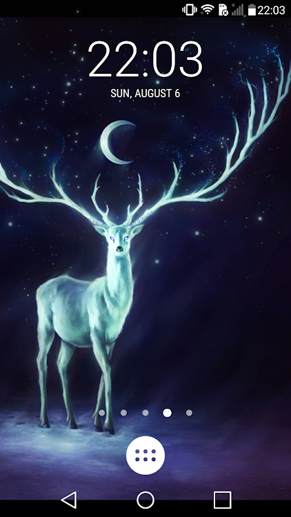 Night Bringer Magical deer lwp - 3.1.8 - (Android)