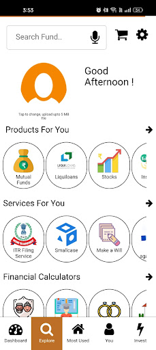 Android application Maple Investment screenshort